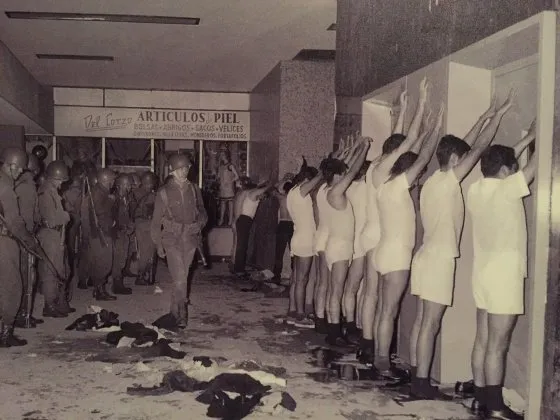 Detenidos en la Plaza de las Tres Culturas