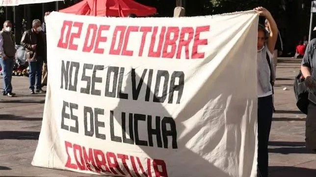 Marcha del 2 de octubre de 2026 en Ciudad de México rumbo al Zócalo