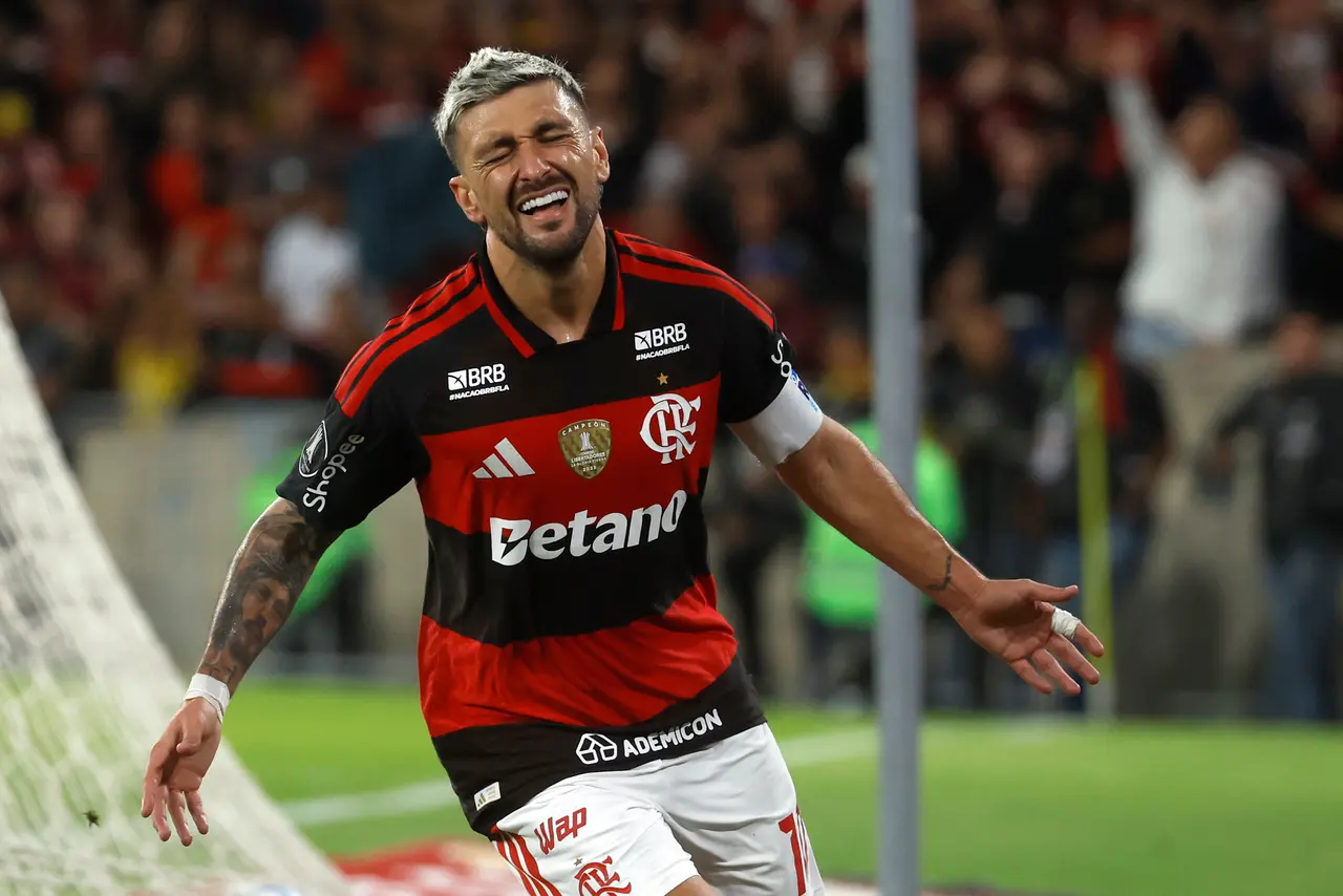 Giorgian de Arrascaeta del Flamengo / FOTO EFE