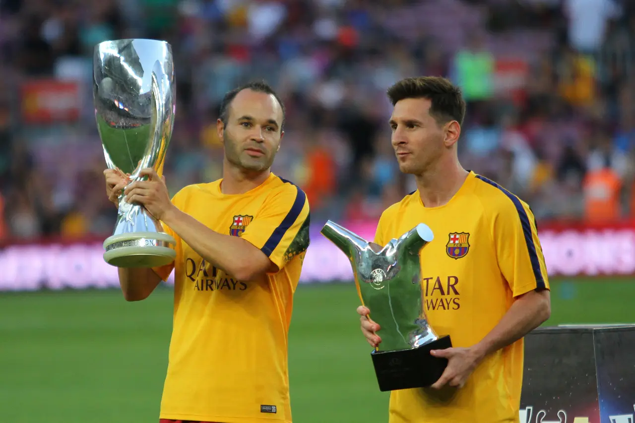 Photo before the match FC Barcelona vs Malaga FC, Corresponding a 2st round of the BBVA league 2015-16 at Camp Nou Stadium, in the photo