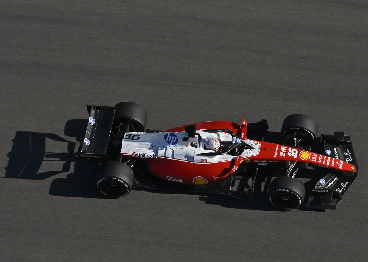 Charles Leclerc of Monaco driving the (16) Ferrari SF-26 during the second practice ahead of the F1 Grand Prix of United States at Circuit 