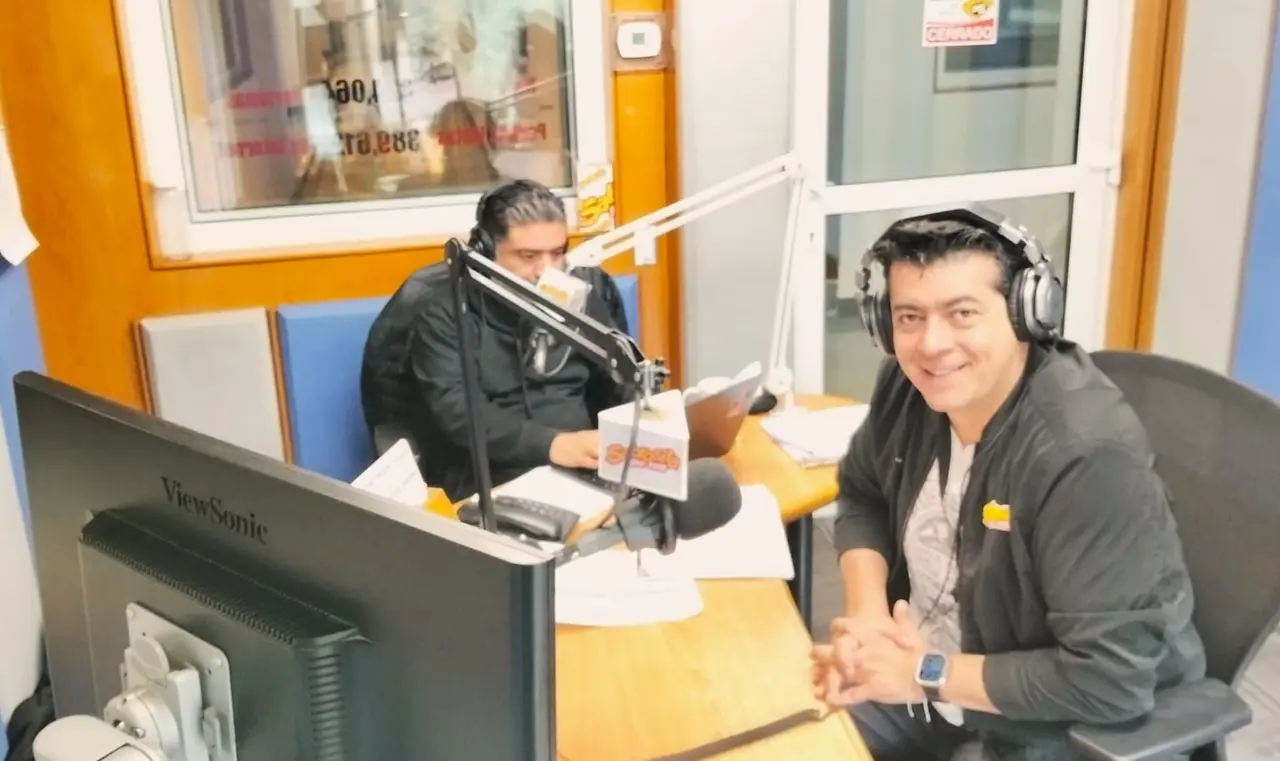 Programa "Q' Sabrosón" de Sabrosita 590 AM conducido por Tavo Maqueda y Fercho