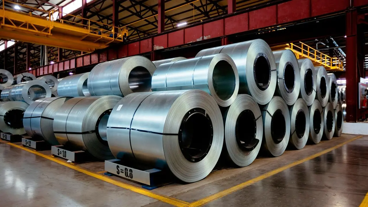Placas de acero laminado en caliente utilizadas por la industria mexicana