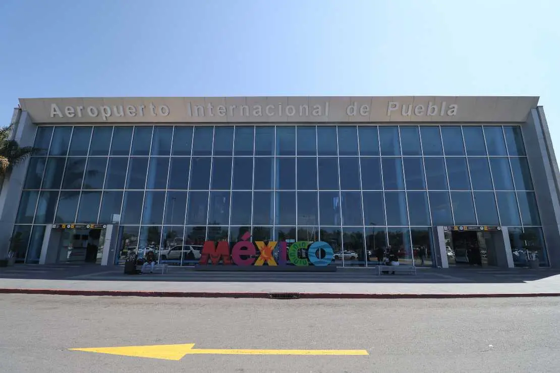 Aeropuerto Internacional Hermanos Serdán en Puebla, donde se realizarán obras de modernización y ampliación
