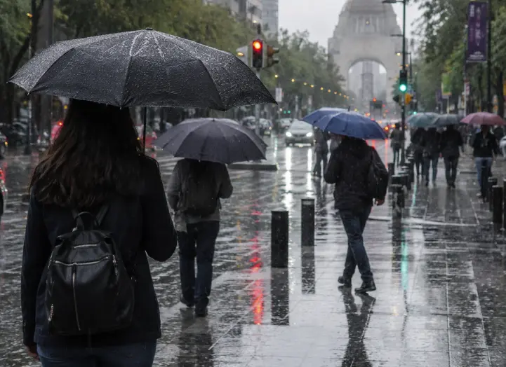 Alerta por lluvias intensas y granizo | IMAGEN REALIZADA CON IA 