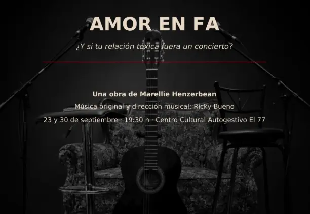 Amor y desamor en la puesta en escena "Amor en Fa"