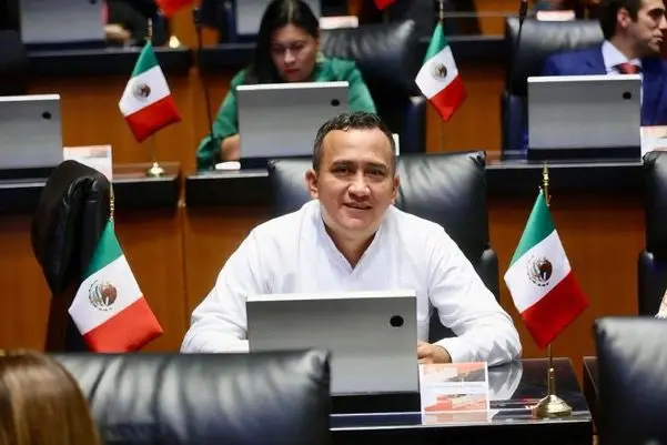 El senador Antonino Morales Toledo, quien propone una reforma para garantizar la continuidad de la atención psicológica de menores de edad durante los procesos judiciales familiares