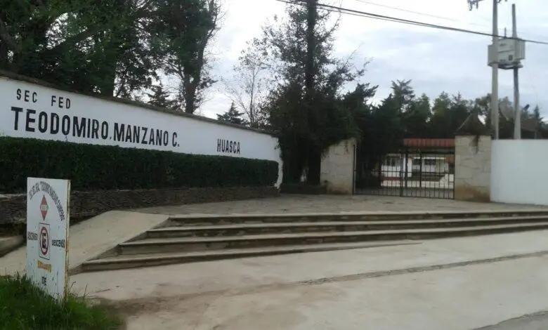 Aseguran arma y cartuchos en secundaria de Huasca de Ocampo, Hidalgo