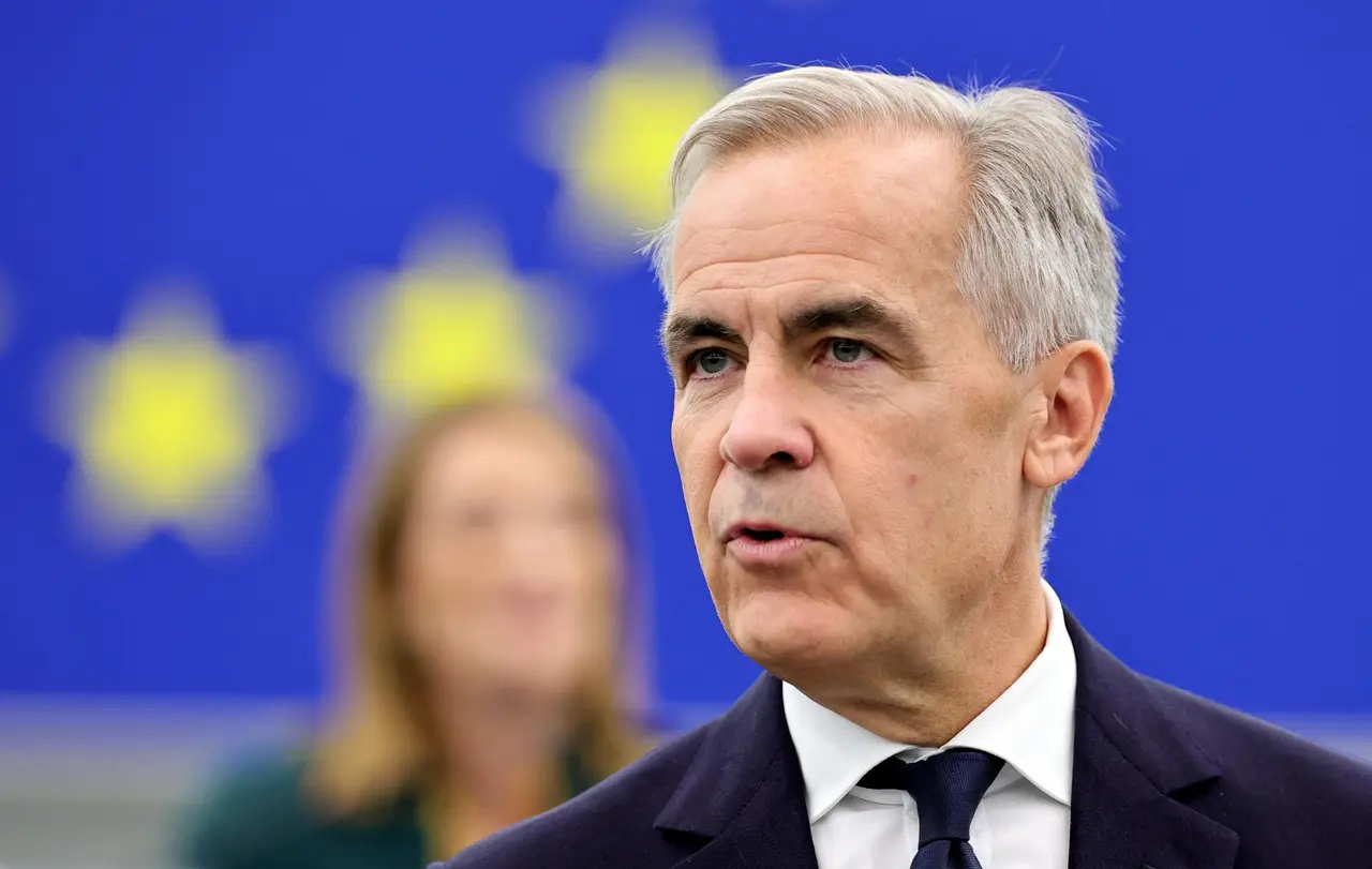 Mark Carney durante su discurso ante el Parlamento Europeo en Estrasburgo. EFE 