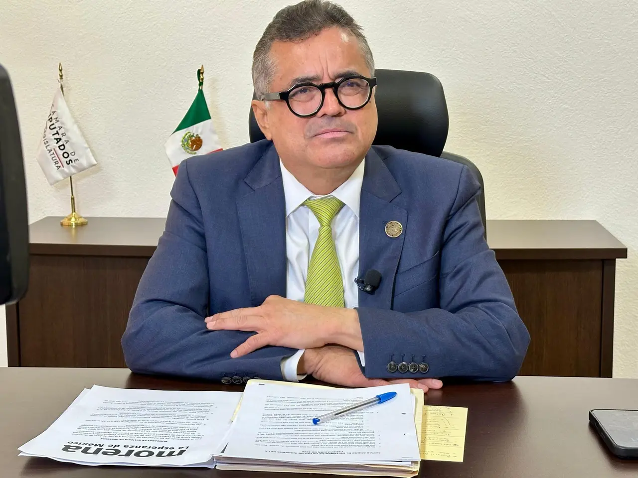 Carol Antonio Altamirano, presidente de la Comisión de Hacienda y Crédito Público de la Cámara de Diputados