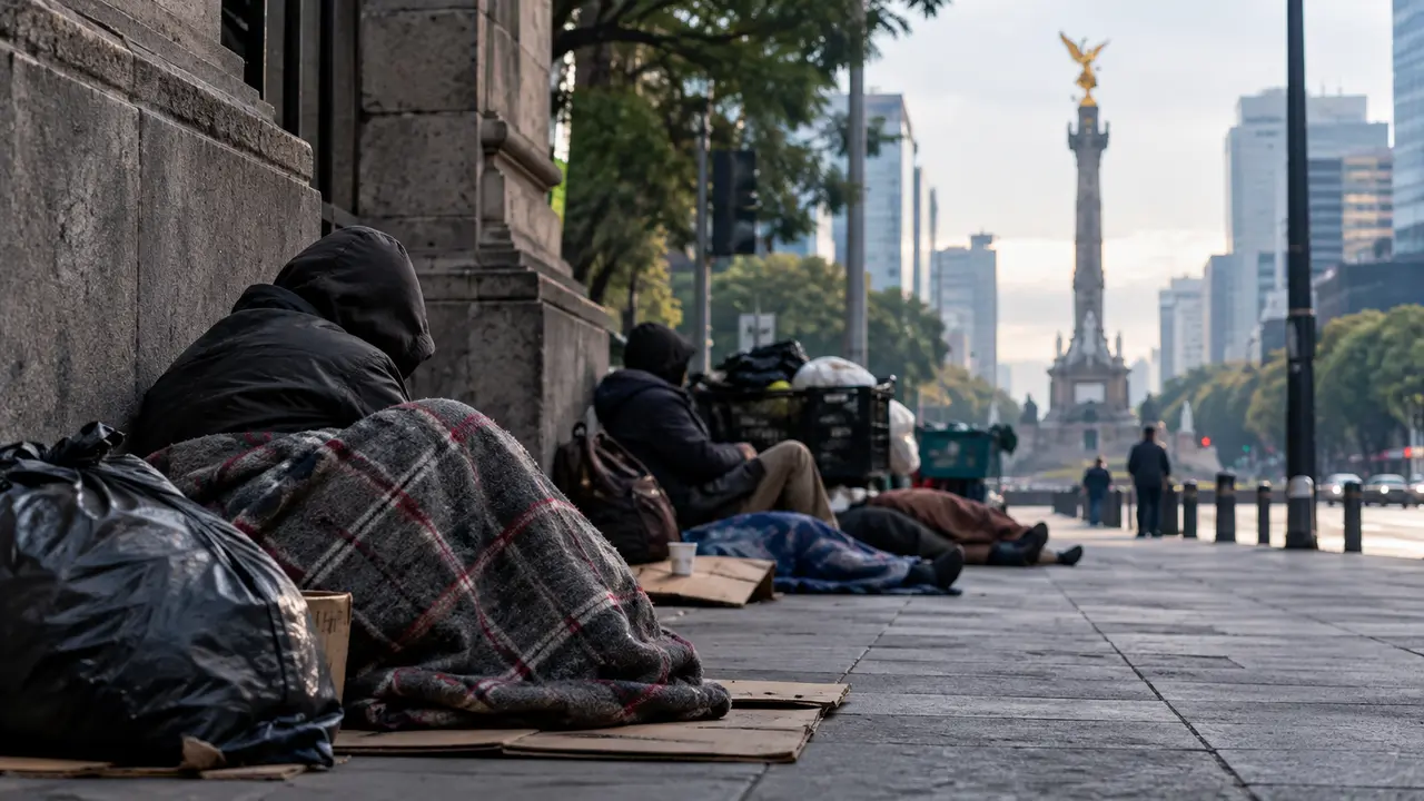 CDMX anuncia nuevo modelo de atención para personas en situación de calle | IMAGEN ILUSTRATIVA REALIZADA CON IA 