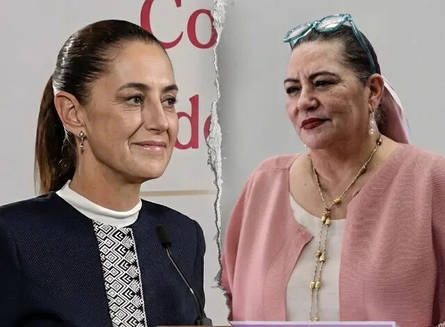 Claudia Sheinbaum durante declaraciones sobre Guadalupe Taddei, la transparencia en el INE y el presupuesto del organismo electoral.