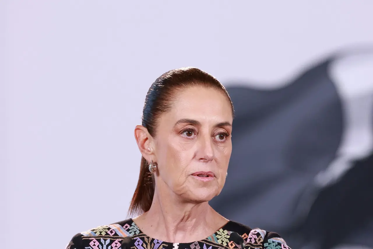 Claudia Sheinbaum durante una declaración sobre el inicio del proceso electoral