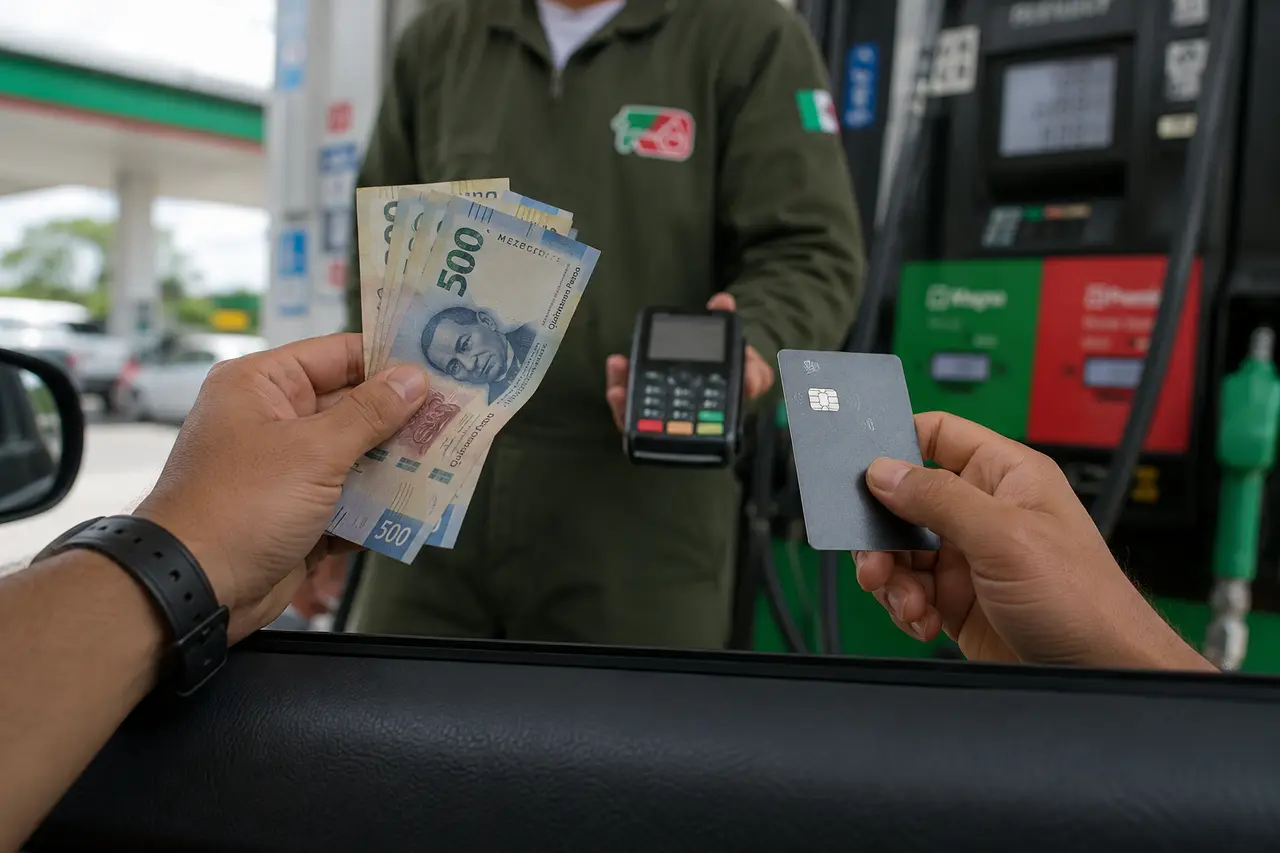 ¿Cómo pagas la gasolina? Aguas, eso podría cambiar | IMAGEN REALIZADA CON IA 