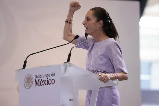 Desde Jalisco, Sheinbaum defiende su gobierno y promete más obras 