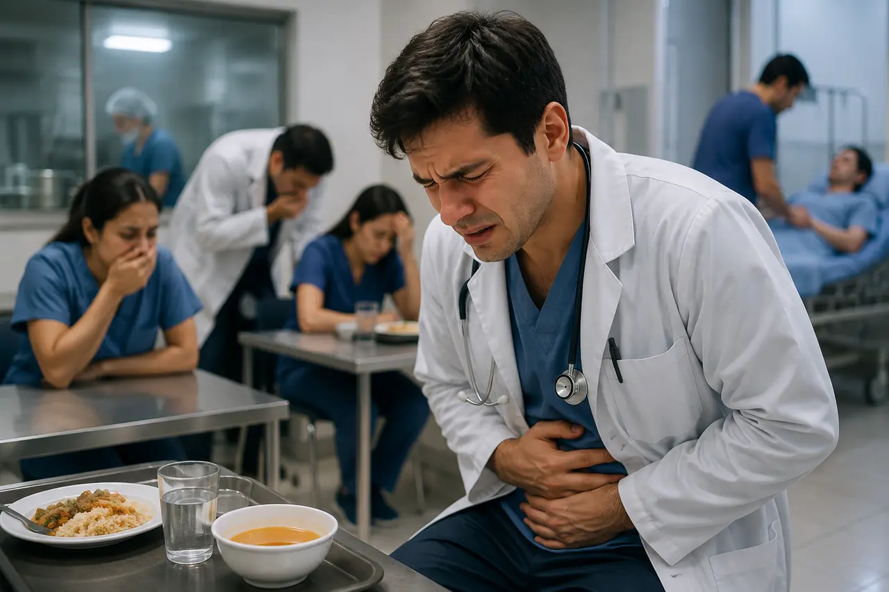 Detectan brote de gastroenteritis en Hospital General de México; 41 personas siguen hospitalizadas | IMAGEN REALIZADA CON IA 