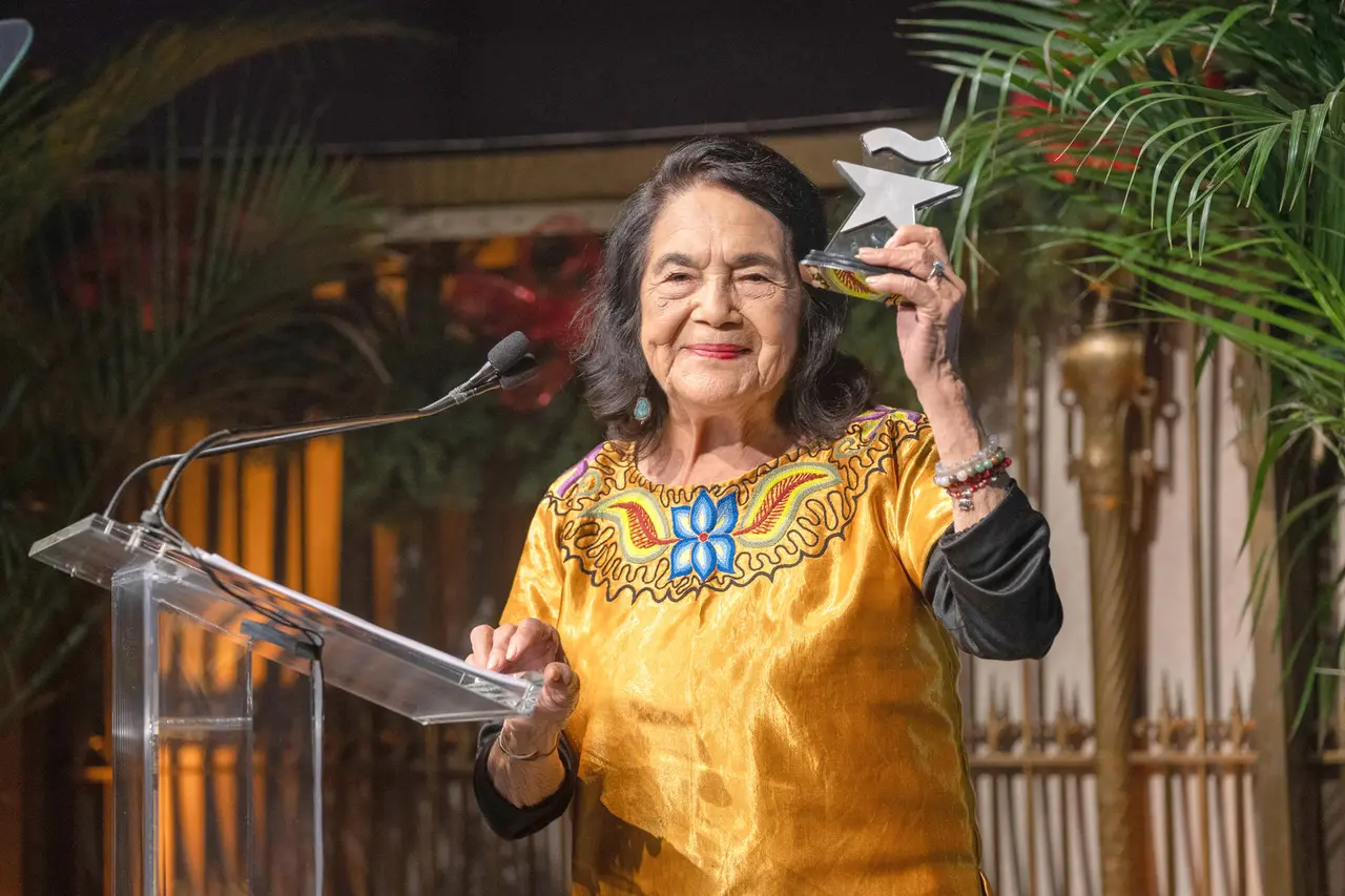 Dolores Huerta, activista por los derechos civiles en Estados Unidos. EFE 