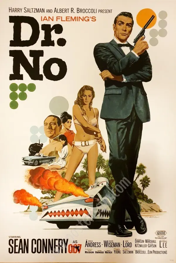 Póster de la película "Dr. No"