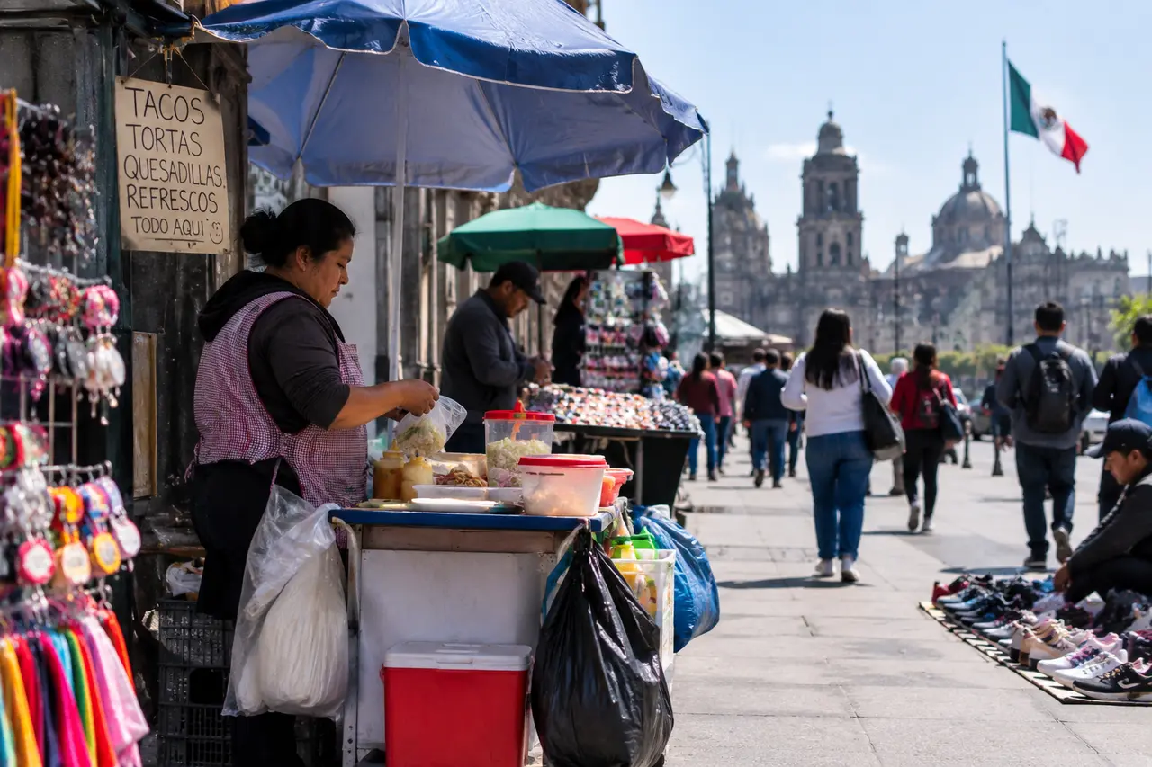 La economía informal sigue creciendo en México