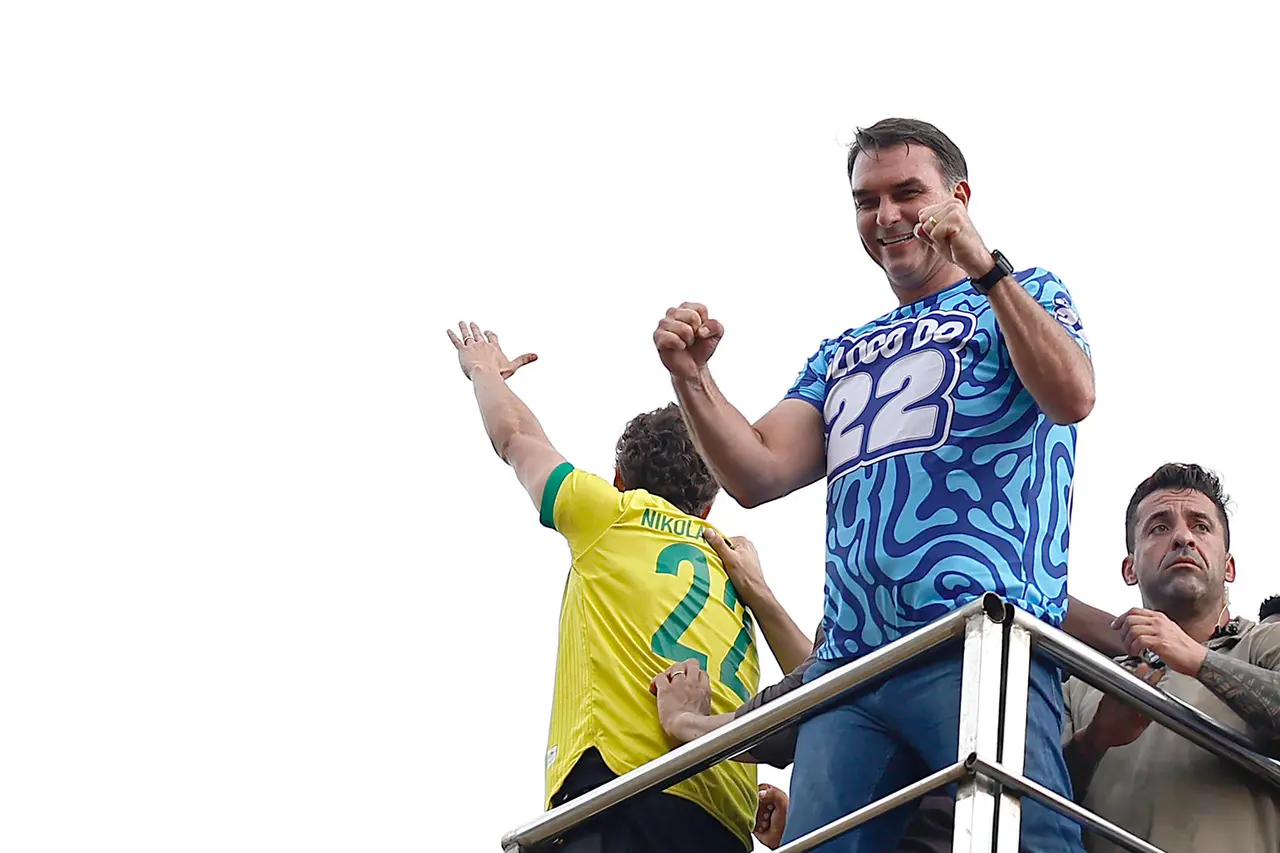 Flávio Bolsonaro, senador y excandidato presidencial brasileño. EFE 