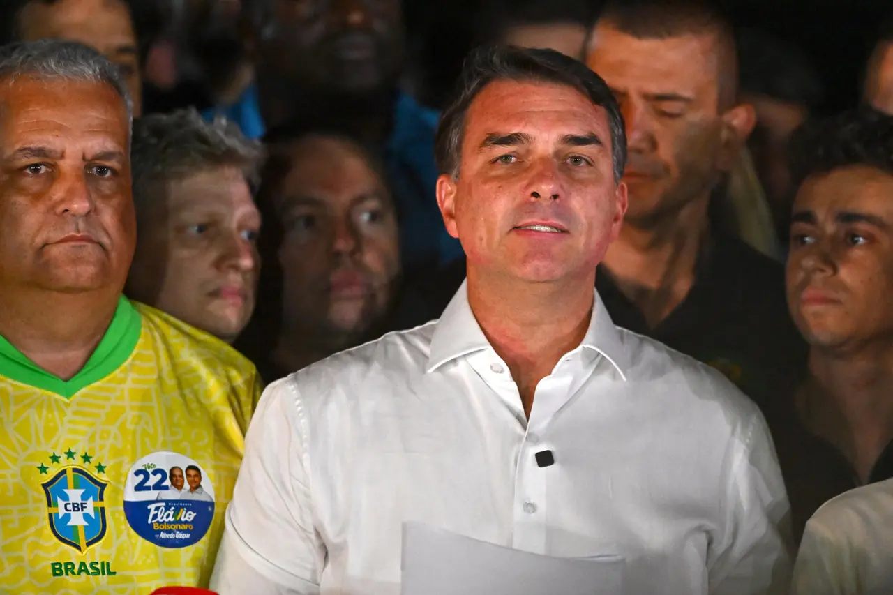 Flávio Bolsonaro, senador brasileño y excandidato presidencial. EFE