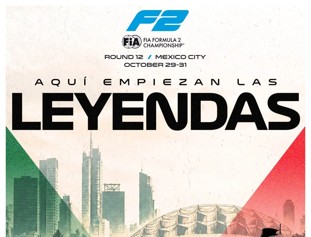 El Autódromo Hermanos Rodríguez será escenario de dos competencias de Fórmula 2, una carrera sprint y una carrera principal
