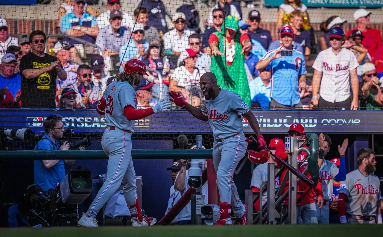Serie del Comodín de la Liga Nacional | Filis de Filadelfia 4-3 Bravos de Atlanta | Serie empatada 1-1