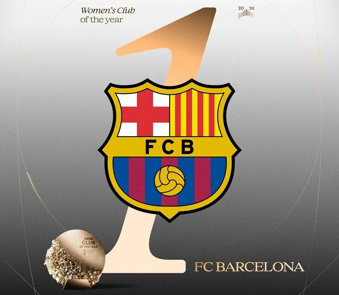 EL FC BARCELONA FEMENÍ ES EL CLUB FEMENINO DEL AÑO
