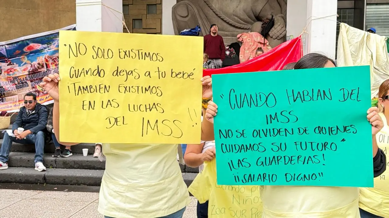 1. Trabajadores del Seguro Social preparan megamovilización