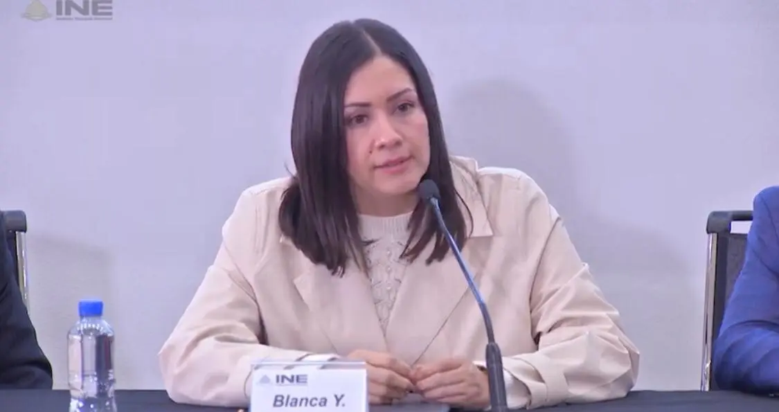 Blanca Cruz García, presidenta provisional del Instituto Nacional Electoral