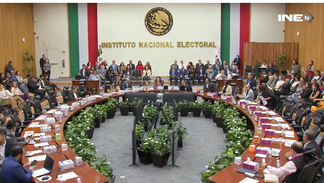 INE prepara materiales para el proceso electoral de 2027