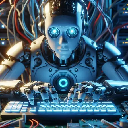 Profesionales tecnológicos trabajan con herramientas de inteligencia artificial mientras una encuesta revela preocupaciones por la carga laboral y la reducción de empleos de nivel inicial.