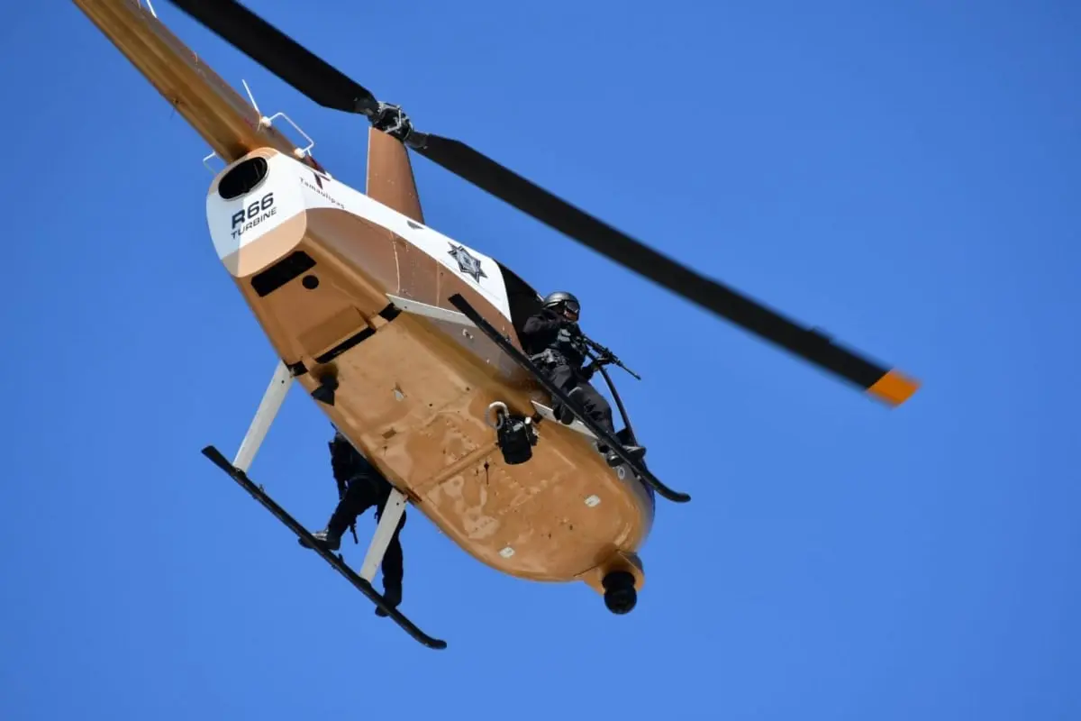 Investigan si helicóptero policial mató a niña en Matamoros | IMAGEN ILUSTRATIVA - FOTO GOBIERNO DEL ESTADO DE TAMAULIPAS 