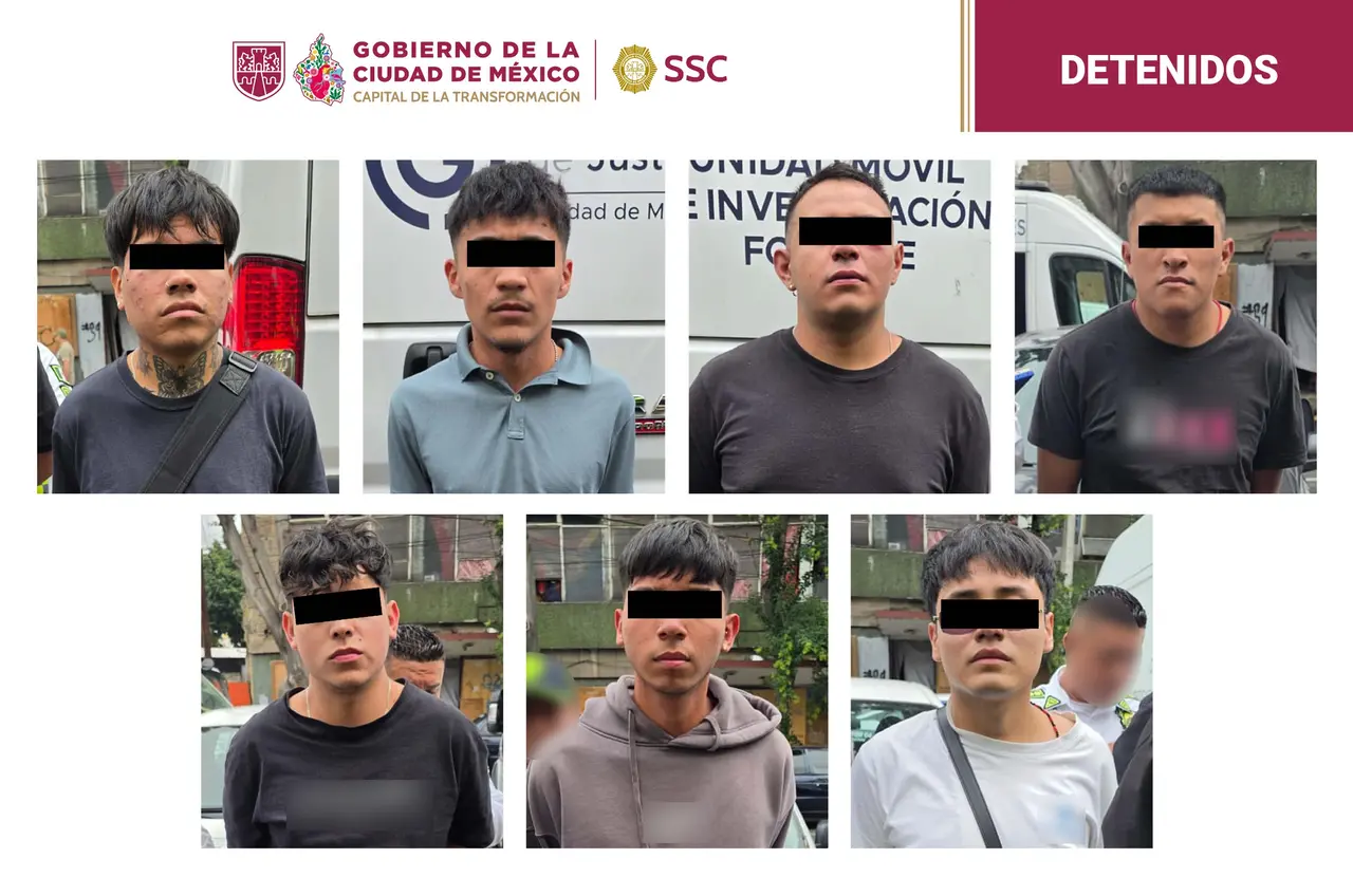 SSC detiene a siete personas por agresión a policías en el Centro Histórico
