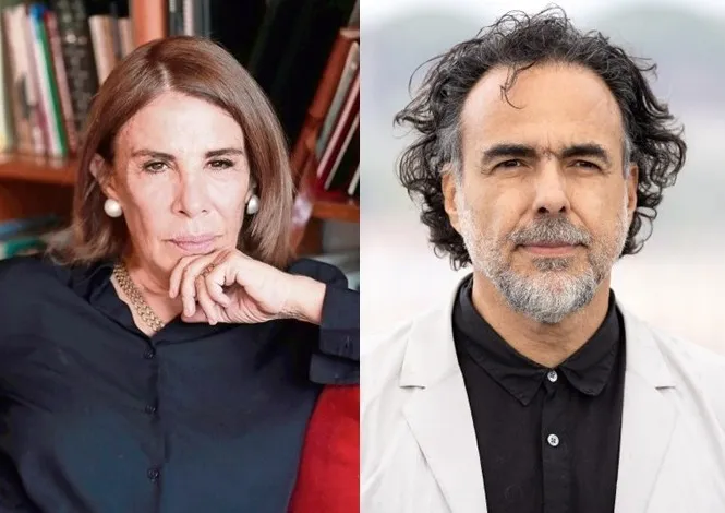 Sabina Berman y Alejandro González Iñarritu