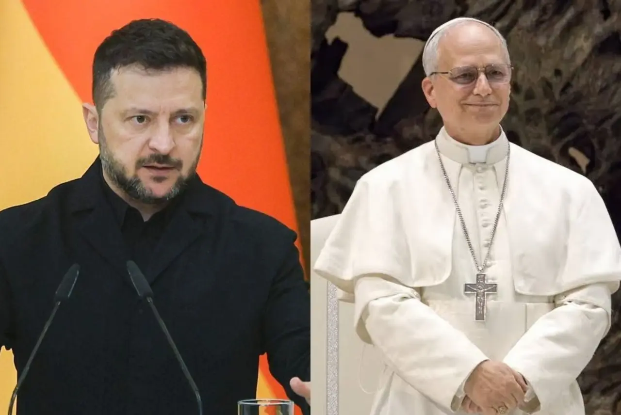 El papa abordó con Zelenski la crisis humanitaria