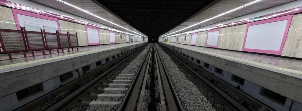 Trabajos de rehabilitación de la Línea 1 del Metro de la Ciudad de México, donde el sindicato reportó presuntas irregularidades