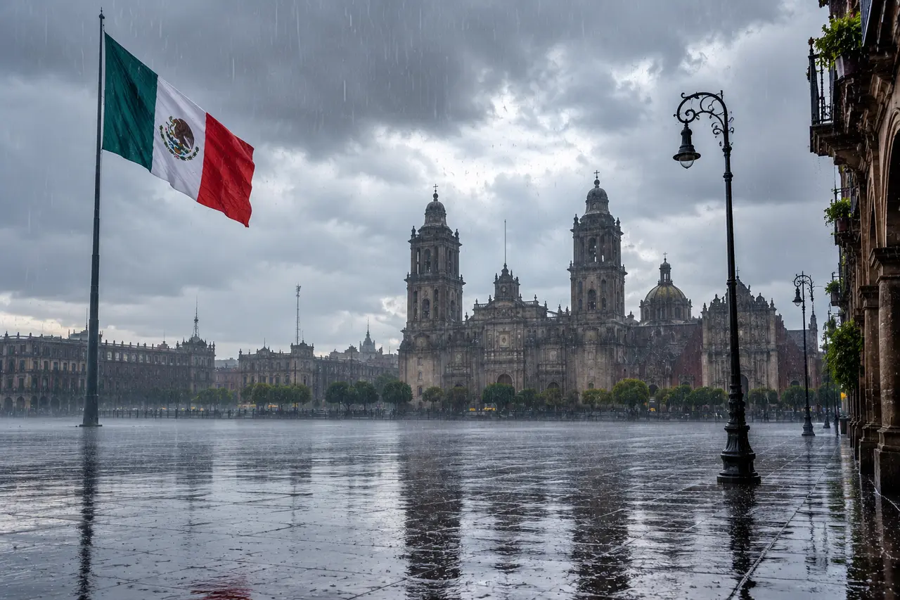 Lluvias y condiciones meteorológicas previstas para México este domingo