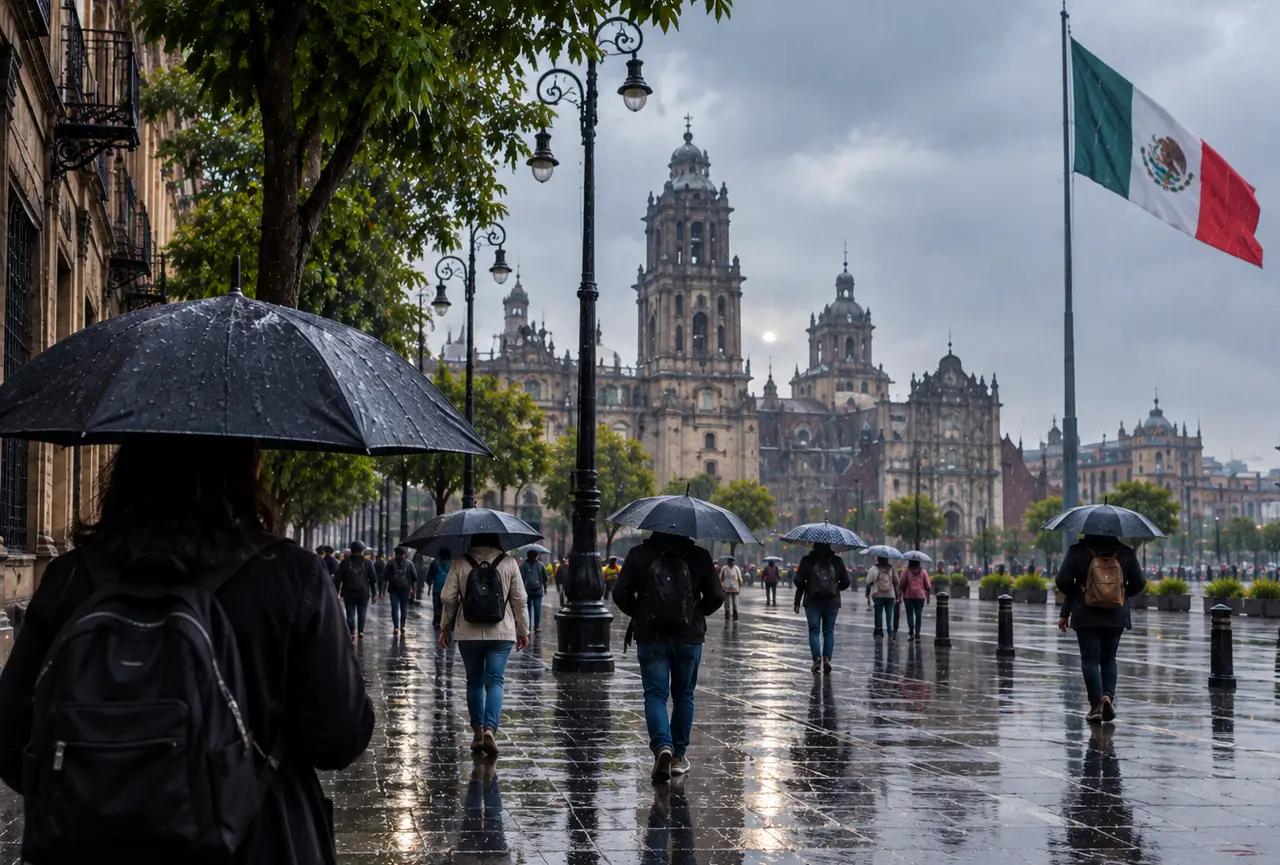 Huracán Polo y pronóstico de lluvias para diferentes regiones de México