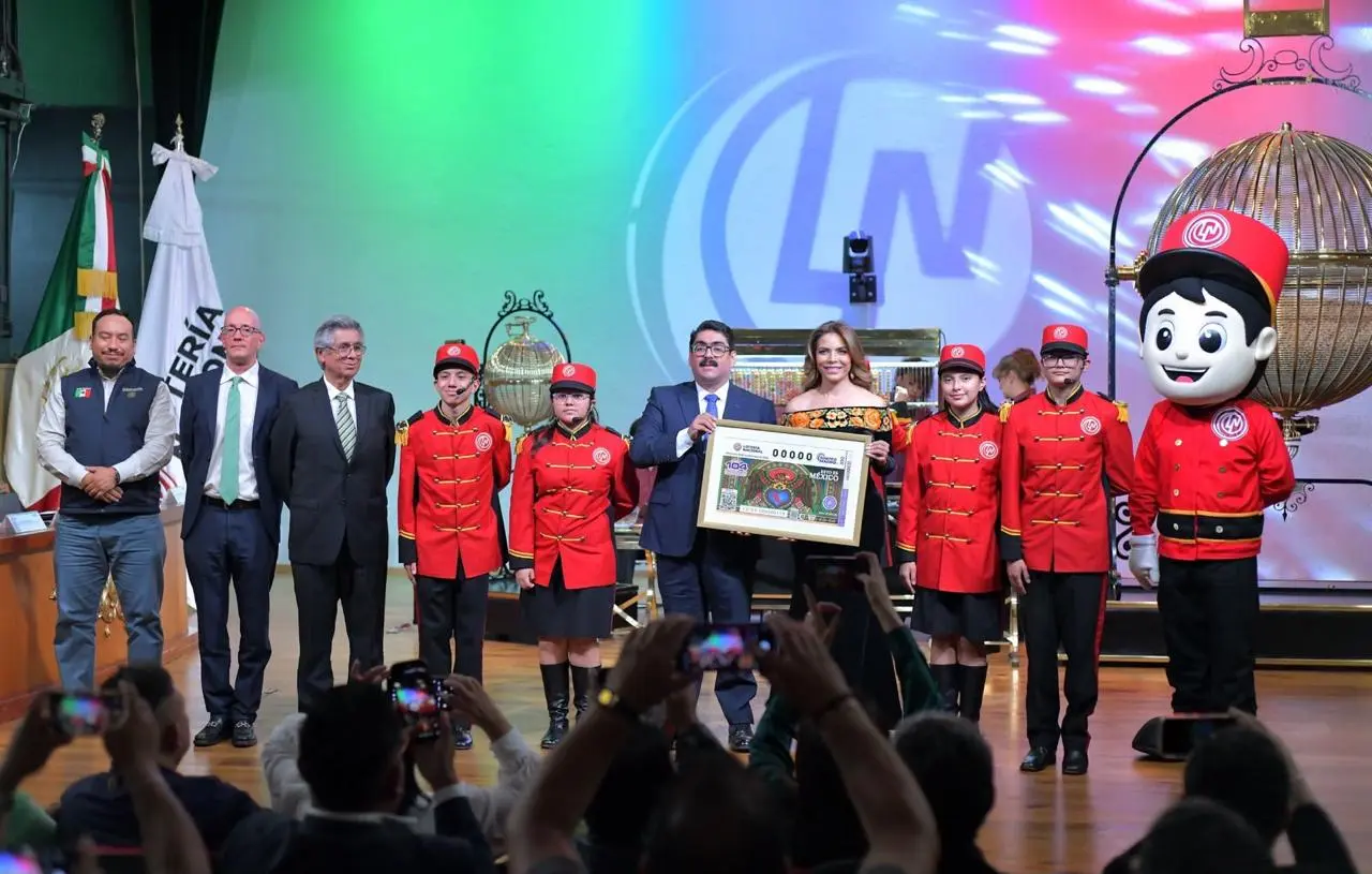 Lotería Nacional celebra la Independencia de México con el Sorteo Magno No. 392
