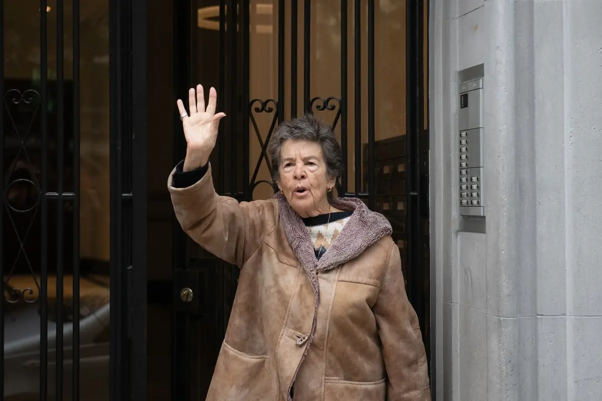 Maricarmen Abascal, mujer de 87 años cuyo desahucio en Madrid impulsó protestas por el derecho a la vivienda en España.