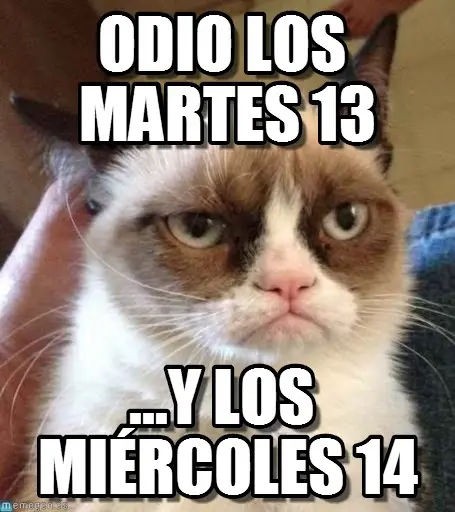 Odio los martes 13
