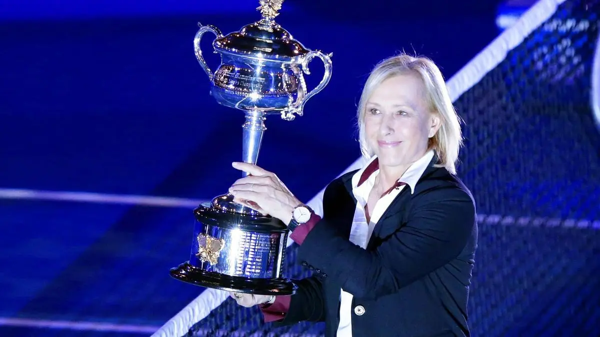 Martina Navratilova / Foto EFE 