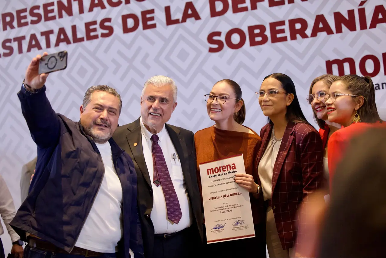 Morena define a Verónica Díaz en Zacatecas; piden unidad ante inconformidades 