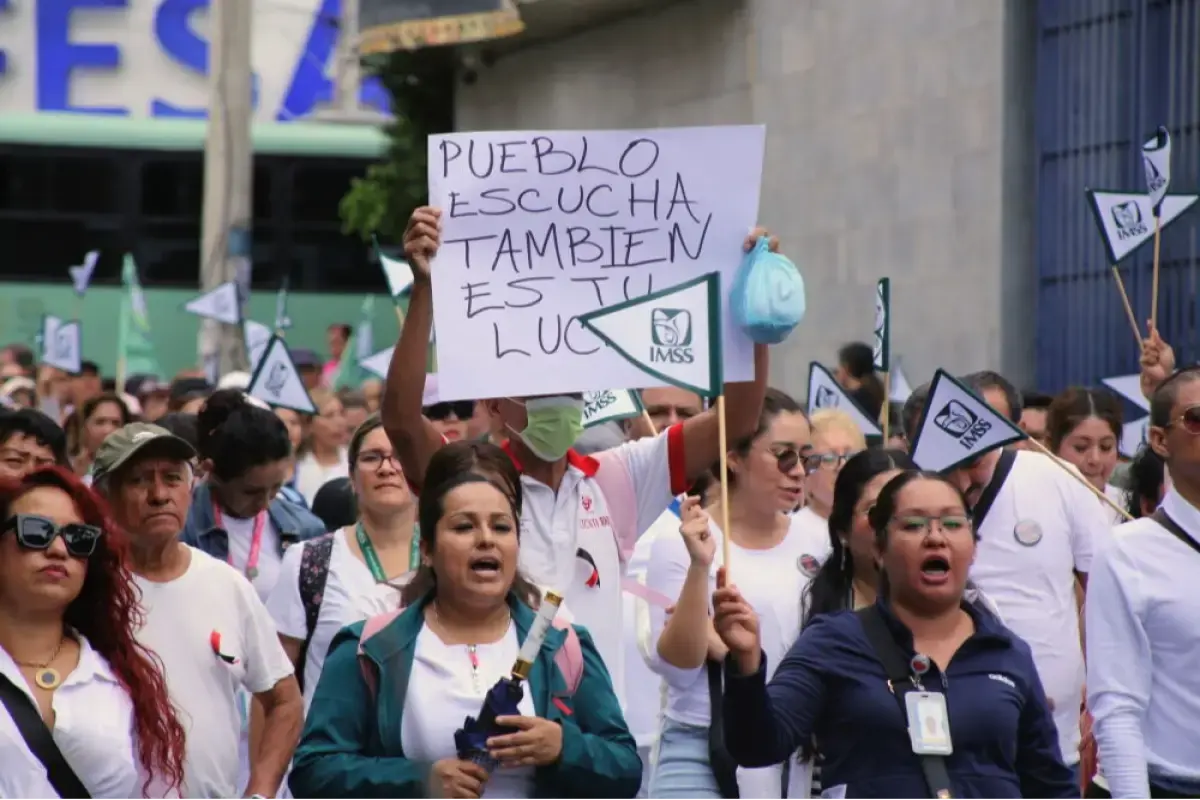 Trabajadores del IMSS se movilizarán este día