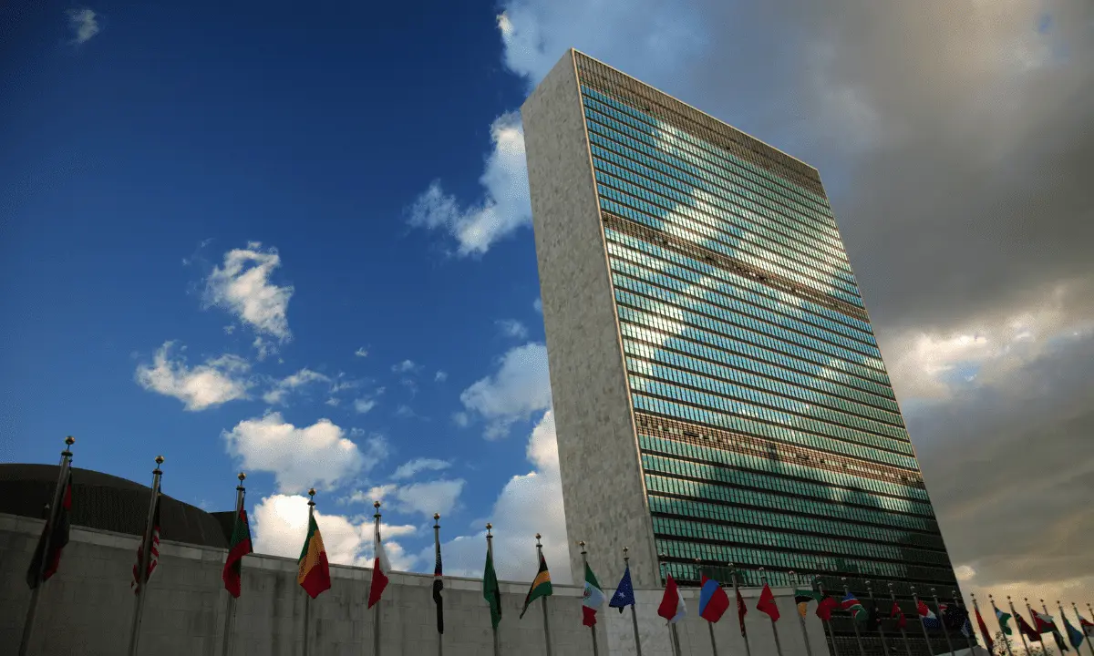 Asamblea General de las Naciones Unidas en su sede de Nueva York