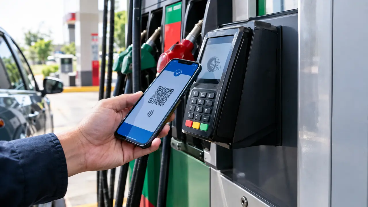 Gasolineras y casetas migrarán al pago 100% digital | IMAGEN REALIZADA CON IA 
