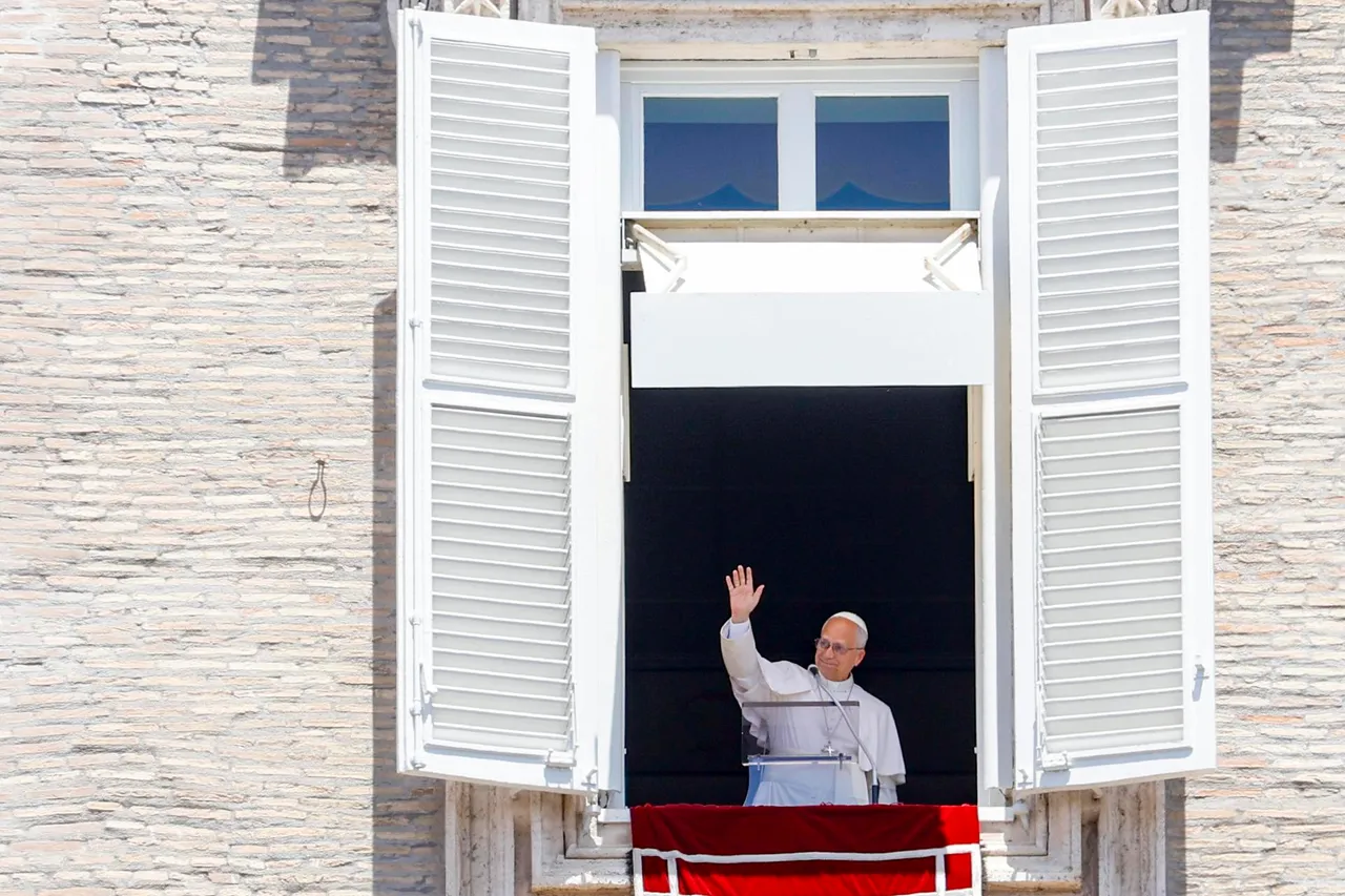 Pope Leo XIV leads Angelus prayer in St. Peter’s Square