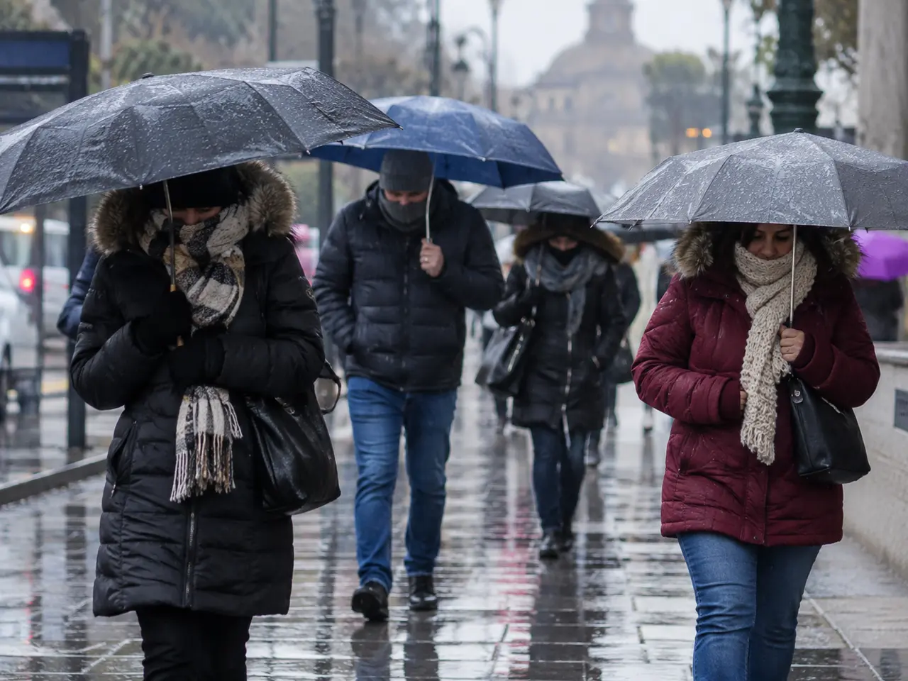 Frente frío 1 provocará lluvias muy fuertes y granizo en varios estados | IMAGEN ILUSTRATIVA REALIZADA CON IA 