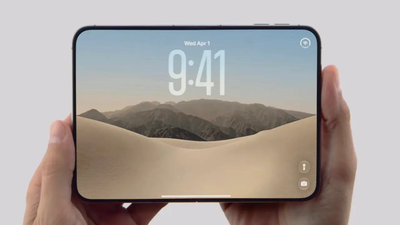 Apple presenta el iPhone Duo, su primer iPhone plegable